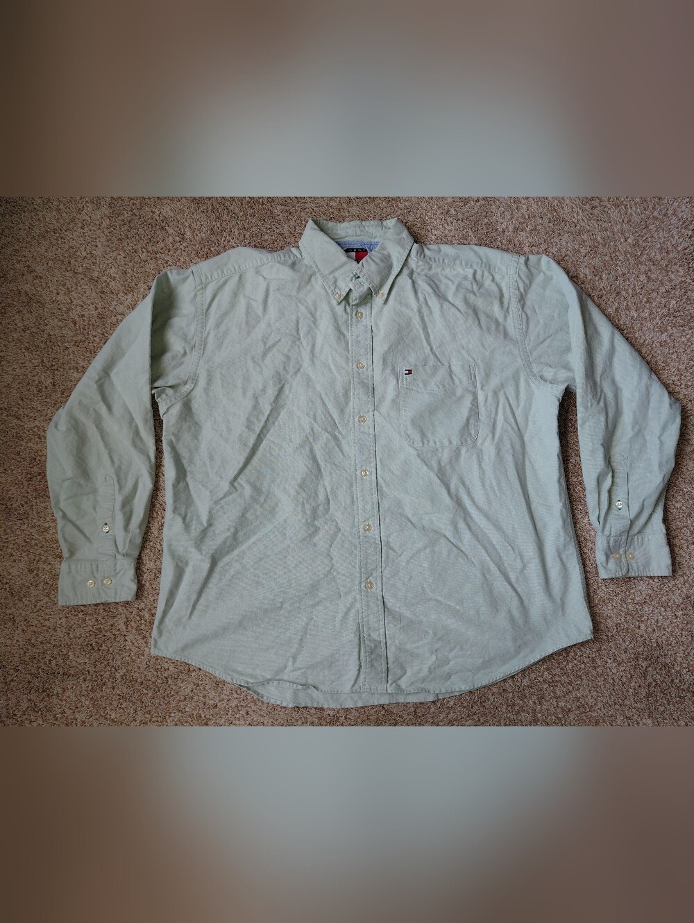 Tommy Hilfiger Men’s Button Up Shirt Size XL